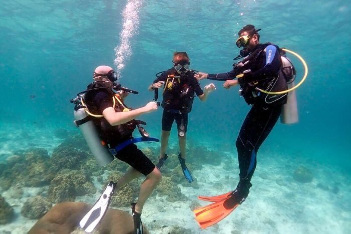 Diving